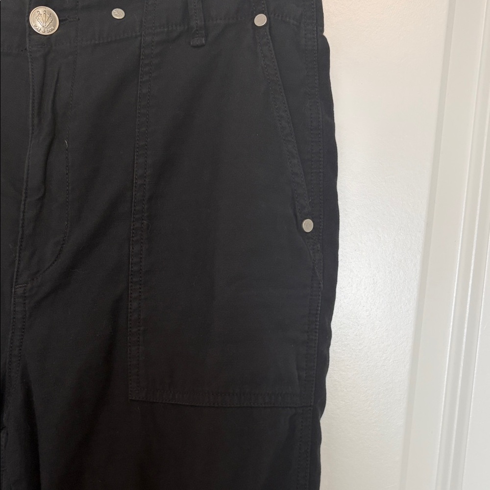 rag & bone Women's Black Cargo Pants - Picture 2 of 8